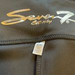 Seven7  Sculpted Legging Womens Size XXL Shiny Black Photo 2