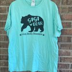 Delta Mint Green Gigi Bear Graphic T-Shirt Photo 0