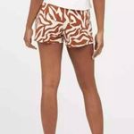 Spanx On The Go Brown Zebra Print Stretch Control Shorts Size XL Photo 3