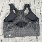 Bcg  Women’s Low Support Molded Cup Sports Bra size Small Grey Gray Removable Pad Photo 9