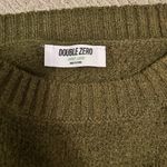 Double Zero  Forest Green Crew Neck Sweater Photo 1