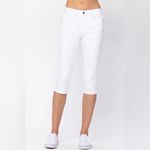 Judy Blue White  Los Angeles Skinny Fit Capris Photo 2