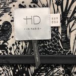 HD in Paris ‎ front ruffle blouse with trees & birds owls size 2 Photo 2