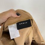Akris Punto  Women’s Straight Ankle Crop Cotton Twill Beige Tan Pants Photo 5