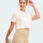 Fabletics Dry-Flex Cropped Short-Sleeve Tee Photo 0