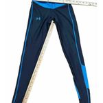 Under Armour  WOMEN'S COLDGEAR COMPRESSION LEGGINGS BLACK/BLUE SIZE SM Photo 5