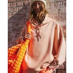 Free People Movement Sprint To The Finish Hoodie in Hot Coral Size X-Small NWT Photo 12