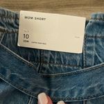 American Eagle Outfitters Blue Mom Shorts with Belt Photo 2