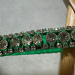 Generation Love Annie Silk Crystal Strap Cami Kelly Green Size XS Photo 11