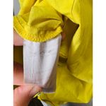 MARISSA WEBB Yellow Poplin Hourglass Side Cutouts Tie Back Midi Dress Size 2 Photo 9