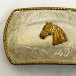 Head Comstock Silversmiths Vintage German Silver Horse Western Belt Buckle Photo 2