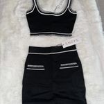SNDYS Black Skirt Set NWTs Photo 1