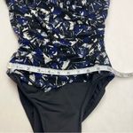 Magicsuit Louise One Piece Blueprint Underwire Bra Women Size 10 Blue Black NWOT Photo 6