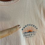 Faherty  Blush Crew Neck Tee and Blue Crew Neck Tee Size Small Photo 4