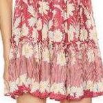 Free People Bali Wild Daisy Slip Dress Renaissance Red Combo Size Med NWT $88 Photo 0