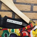 Alice + Olivia ‎ Kirby Ruffled Floral Print Dress Size 0 Photo 8