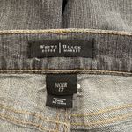 White House | Black Market Women’s Black Embellished Cropped Jeans Size 12 Photo 5