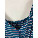 American Eagle Striped Cinch Waist Romper Size Small Photo 2