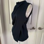 A.L.C. Amira Ruched Sleeveless Top in Malachite. Size 8. MSRP $295  Photo 8