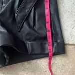 BLANK NYC High Waist Faux Leather Paper Bag Shorts Black
· Photo 12