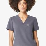 FIGS Charcoal Limited Edition One Pocket Scrub Top Sz XS Photo 0