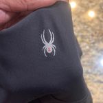 Spyder  Active Black High Rise Leggings Women L Stretch Workout Yoga Capri Pocket Photo 1