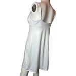 Victoria's Secret  Womens size small white mini dress sleeveless v neck sexy sleek Photo 7