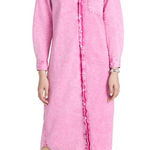 Frank & Eileen  Mineral Pink Wash Rory Long Sleeve Button Down Dress Woven Photo 0