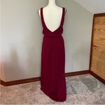 Show Me Your Mumu Kendall Maxi Dress in Red Wine Small Photo 4