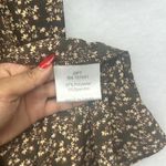 O.P.T. Lenon Floral Midi Dress Sz 2 Long Sleeves square neck Multiple Photo 10