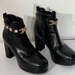Juicy Couture Phyton Black Platform Boots Photo 3