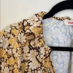 Floral Yellow Dress Size M Photo 2