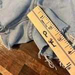 Wild Fable  Denim Shorts High Rise Cutoff Distressed Light Wash Size 6‎ Photo 6
