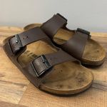 Birkenstock Leather Birkis Arizona Double Strap Sandals Unisex Photo 0