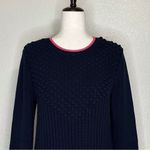 Talbots 100% Cotton Textured Crewneck Long Sleeves Sweater Photo 1