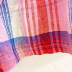 C&C California Plaid Linen Belted Shorts Photo 7