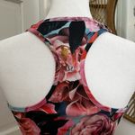 Lululemon Secret Rose Garden Multicolor Floral Print Racerback Tank To Sz 6? M Size M Photo 3