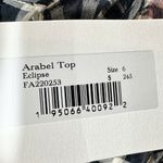 Ulla Johnson Arabel Flutter Sleeves Casual Top Size US 6 Eclipse Photo 4