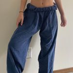 The Vintage Shop Vintage Blue Lounge Pants  Photo 0