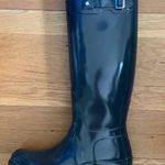 Hunter Rain Boots Tall Dark Grey Photo 2