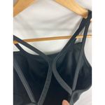 Gaiam Strappy Back Athletic Shel Bra Tank Black Size Small Photo 2