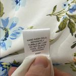 Sugar Lips  Blue and Green Puff Sleeve Long Sleeve Blouse Photo 9