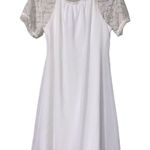 Rachel Kate  medium lace sleeveless white dress nwt Photo 7
