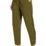Madewell Track Trousers Pull On Joggers in Olive Green Size Medium Photo 1