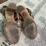 Tory Burch Marbella Brown and Cream Leather Heeled Sandals, W8 Photo 5