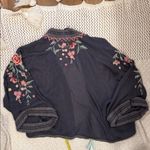 Johnny Was  Womens Large  Multicolor Embroidered Kimono Photo 7