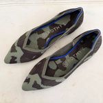 Rothy's  the Point Ballet Flats in Olive Green Camo Photo 2
