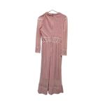 Julia Jordan CDO‎  Women Size S Dress Pink Long Sleeve Mesh Dress Neck Formal Photo 7