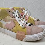 Nike  Zoom Blazer Premium SB Womens 5.5 Sanded Gold Paisley Patchwork High Top Photo 9