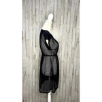 prAna  Women's Black Mesh Swim Cover-Up Dress Size‎ Medium Photo 1